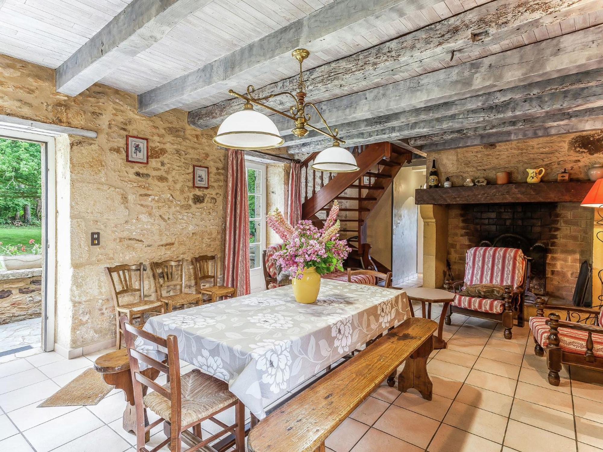 Cosy Holiday Home In Lantheuil With Garden Villefranche-du-Périgord Kültér fotó